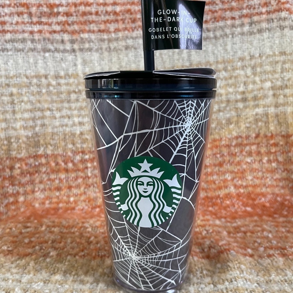 Starbucks spiderweb tumbler